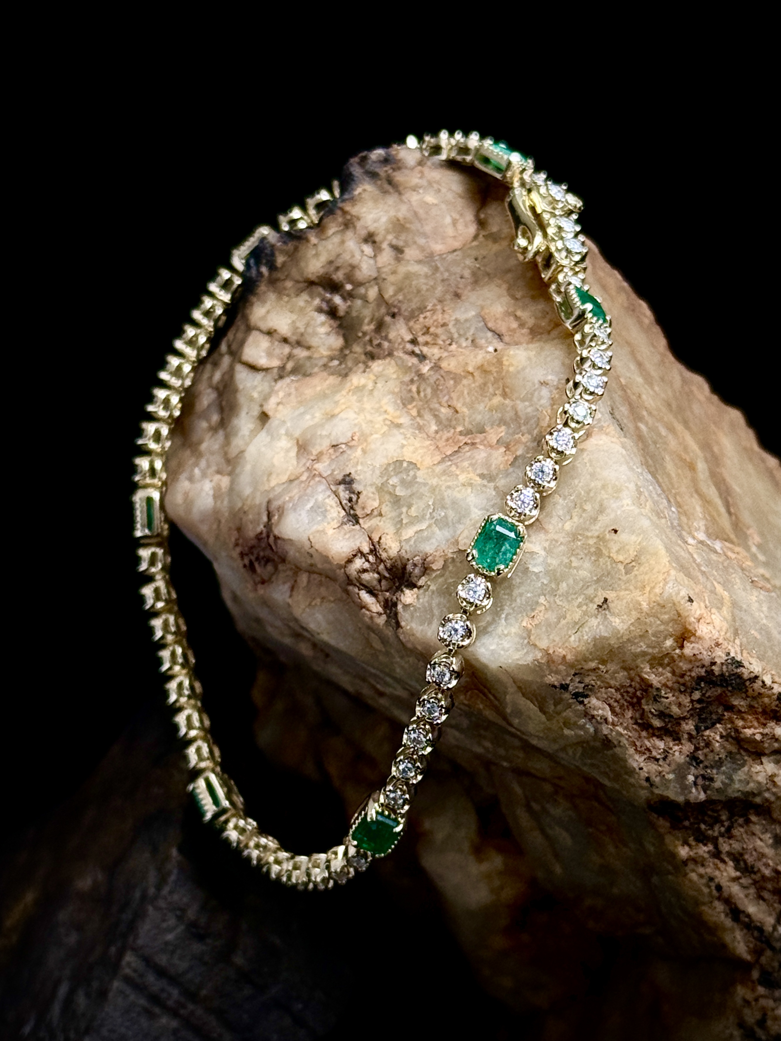 Emerald Tennis Bracelet-402700